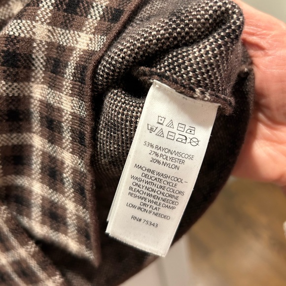 Rachel Roy XS Rayon Knit Sweater Jacket - Picture 4 of 4